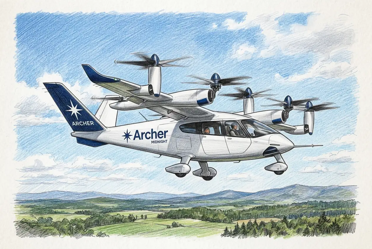 Archer Aviation Rallies 4.8%, Nearing FAA Certification and Olympic Air Taxi Hub
