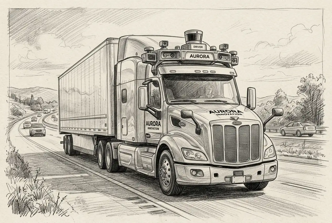 Aurora Innovation Eyes 55% Upside, Northland Cites Commercial Trucking Milestone