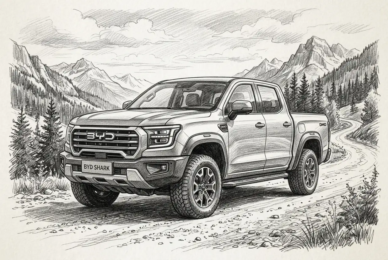 BYD launches 800V Fang Cheng Bao SUVs, brings Shark pickup to China