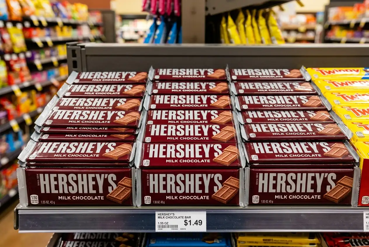 Hershey's first quarter 2026 revenue grew 10.6%, driven by pricing, and the company reaffirmed its 2026 outlook.
