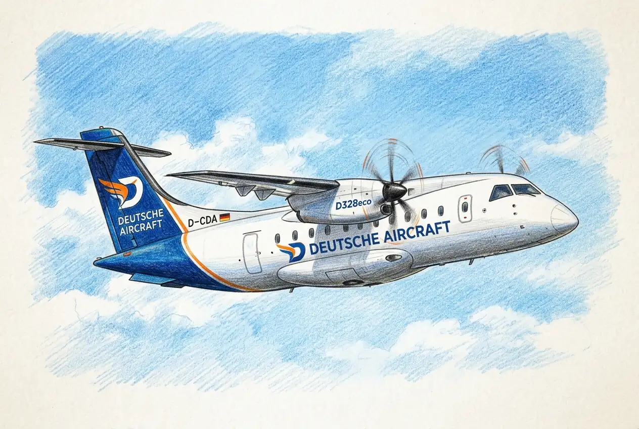 Hexcel Secures Deutsche Aircraft Supply Deal for Sustainable D328eco Turboprop