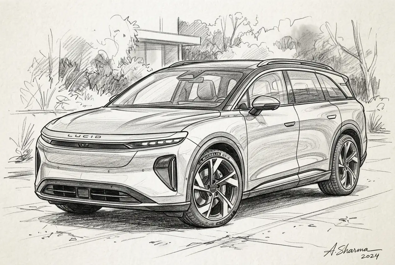 Lucid Debuts 1,070-HP Gravity GT-S, America's Most Powerful 3-Row SUV