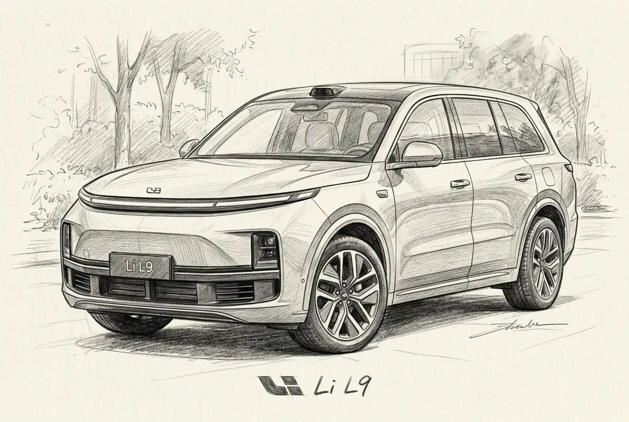 Li Auto Launches L9 Livis SUV, Powered by In-House 5nm Chips