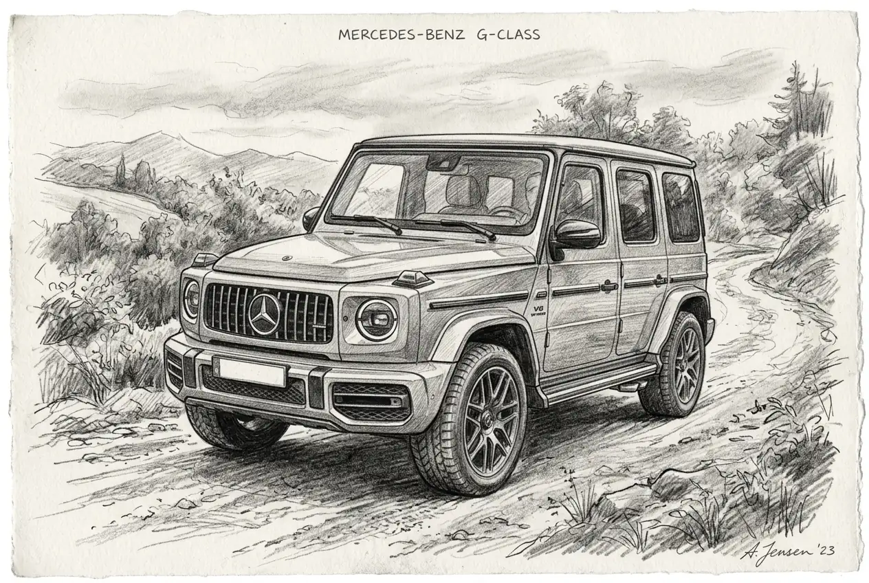 Mercedes-Benz Enters Defense Market, Adapting G-Class to Fight Drones