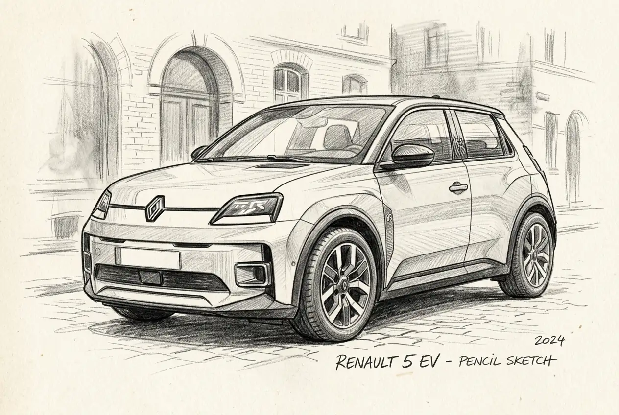 Renault earns higher margins on small R5, defying industry size norms