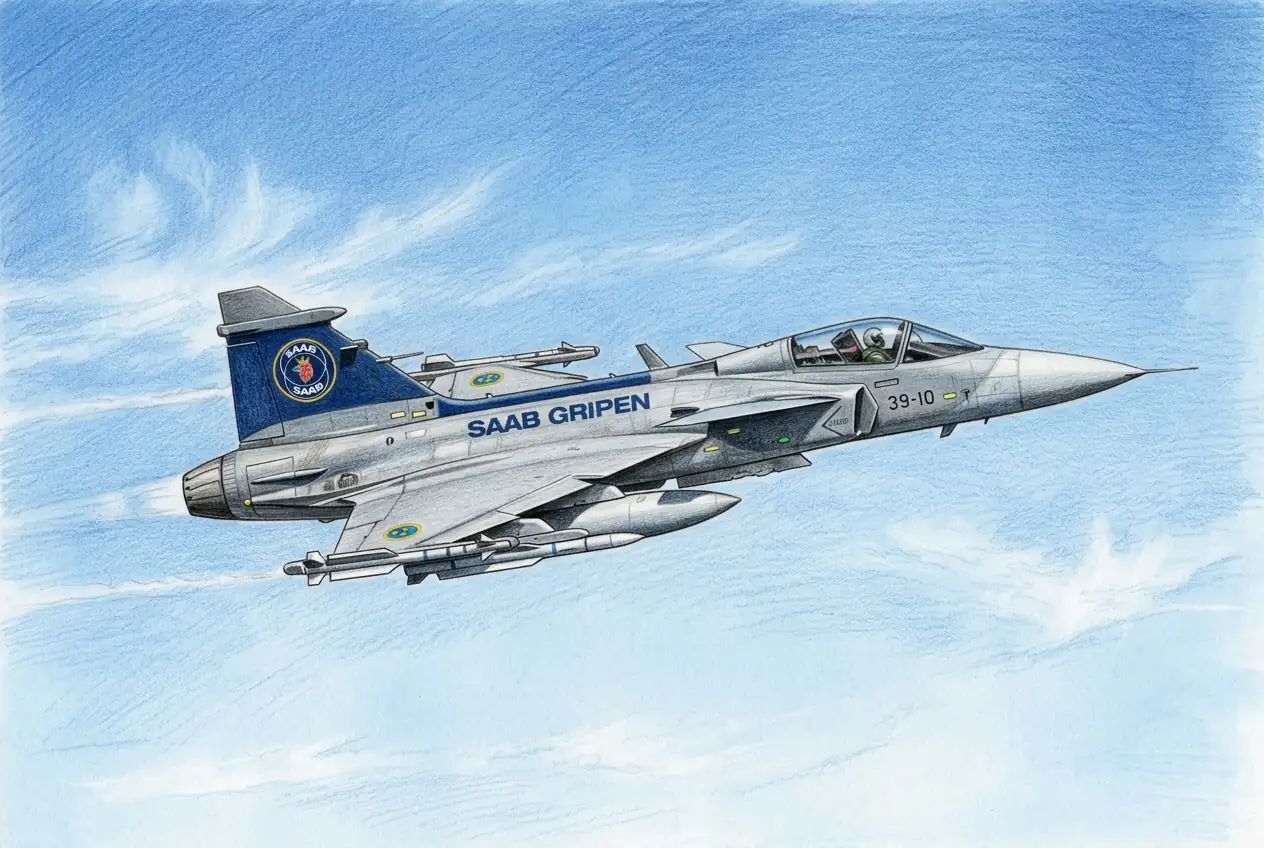 Saab Secures SEK 1.2B Finland Order, Gripen F Completes Maiden Flight