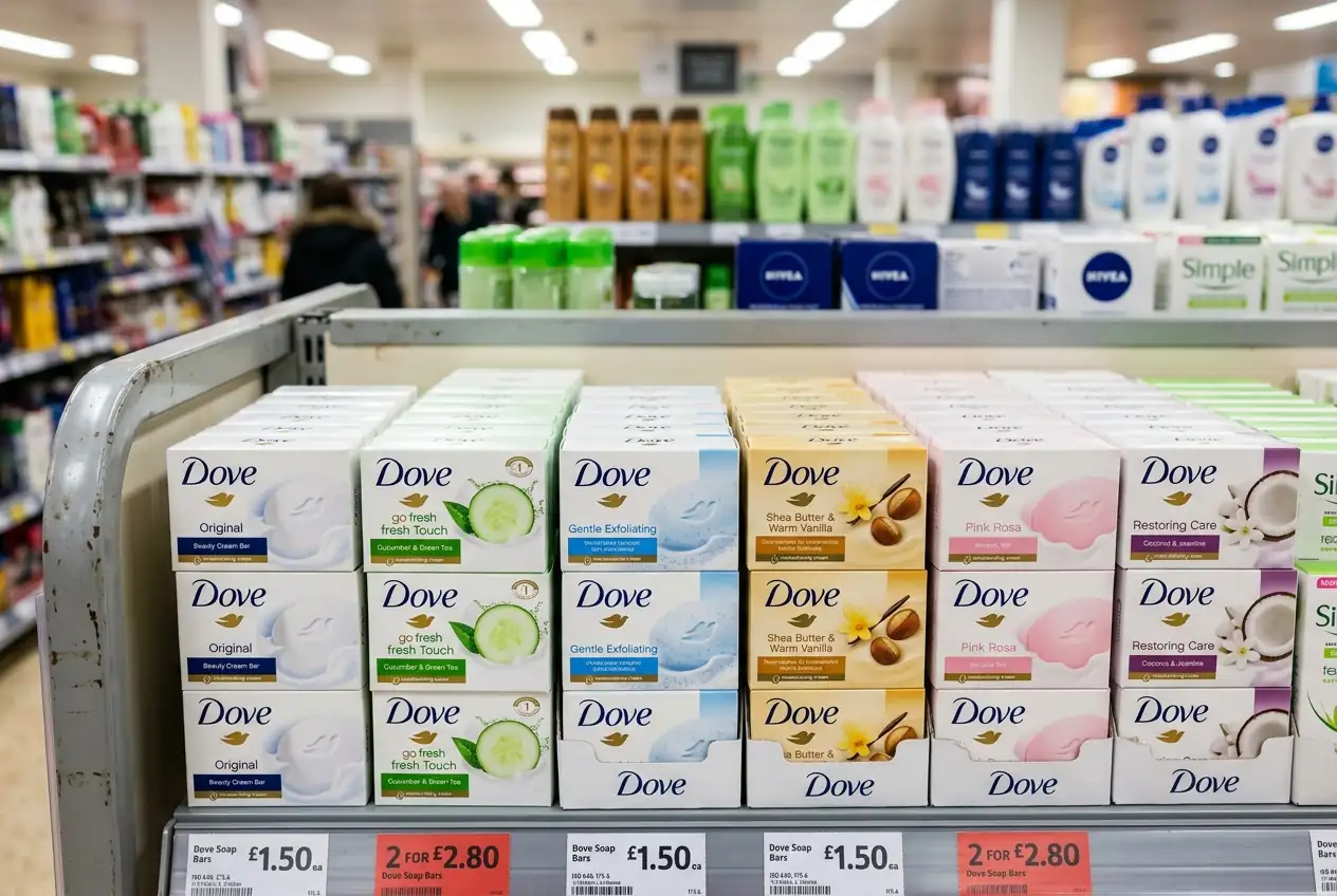 Unilever hikes prices on Dove soap, citing Iran conflict cost spike
