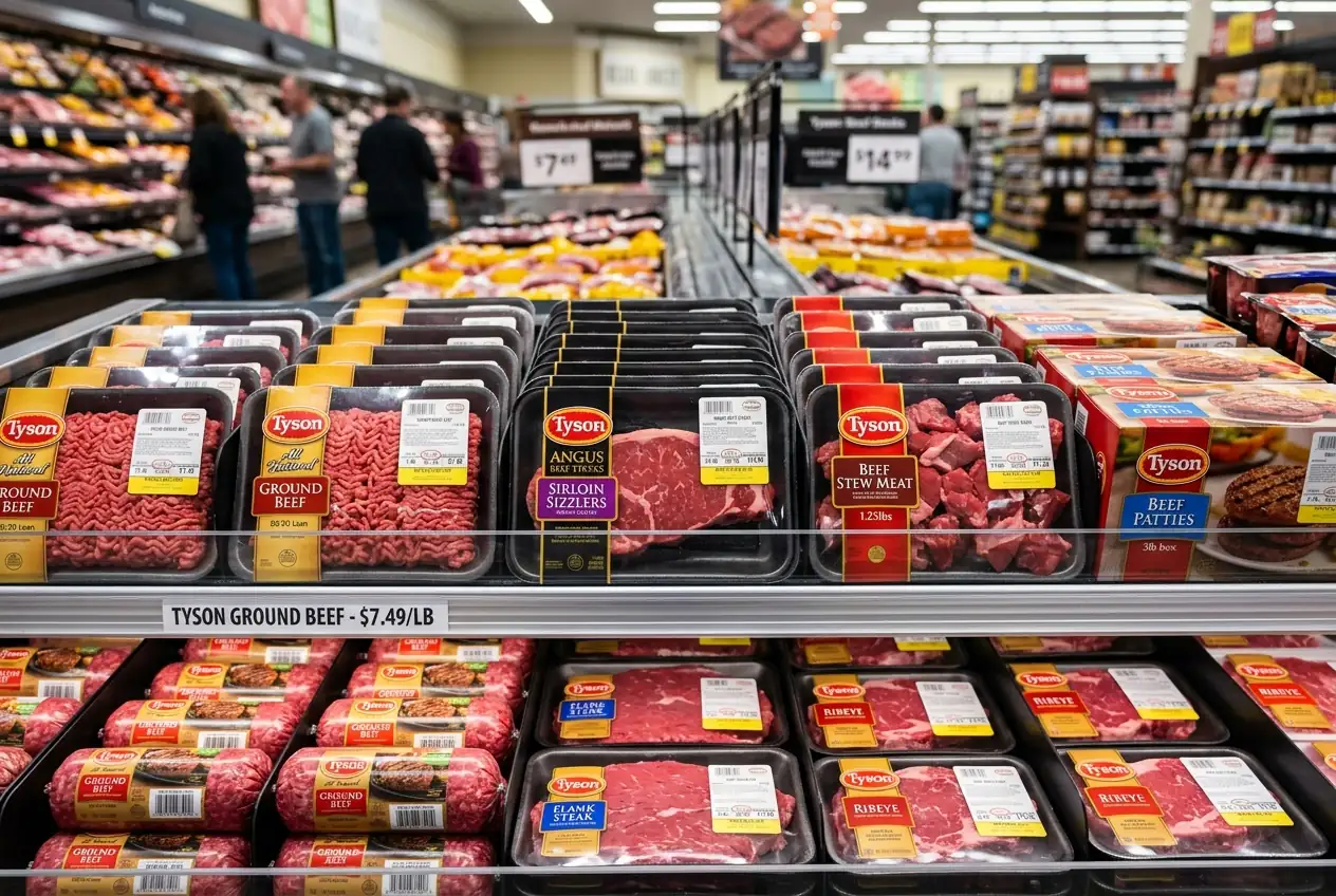Tyson Foods Beef Exports Blocked by China Amid Rising Supply Costs