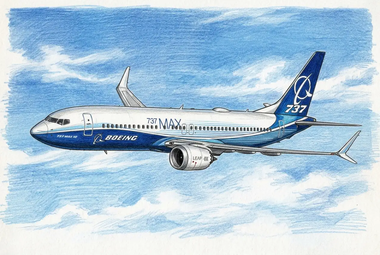 Boeing passes 737 MAX 10 braking test, aiming for 2026 certification