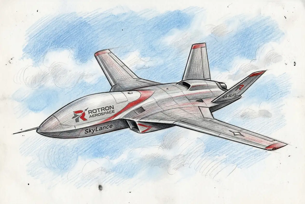 Rotron Aerospace tests SkyLance drone, enabling low-cost mass strike capabilities