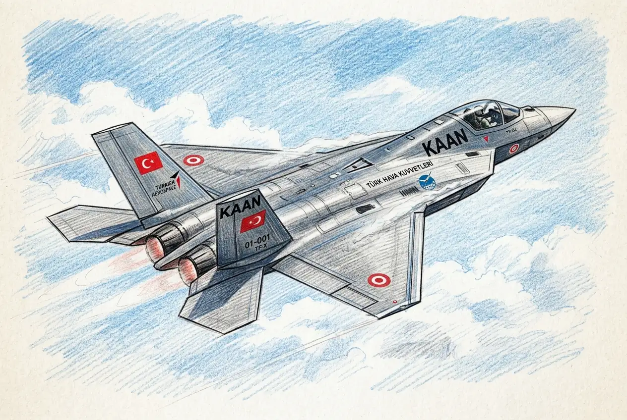 Spain Eyes Turkish KAAN Stealth Fighters, Seeking Alternatives to European Delays