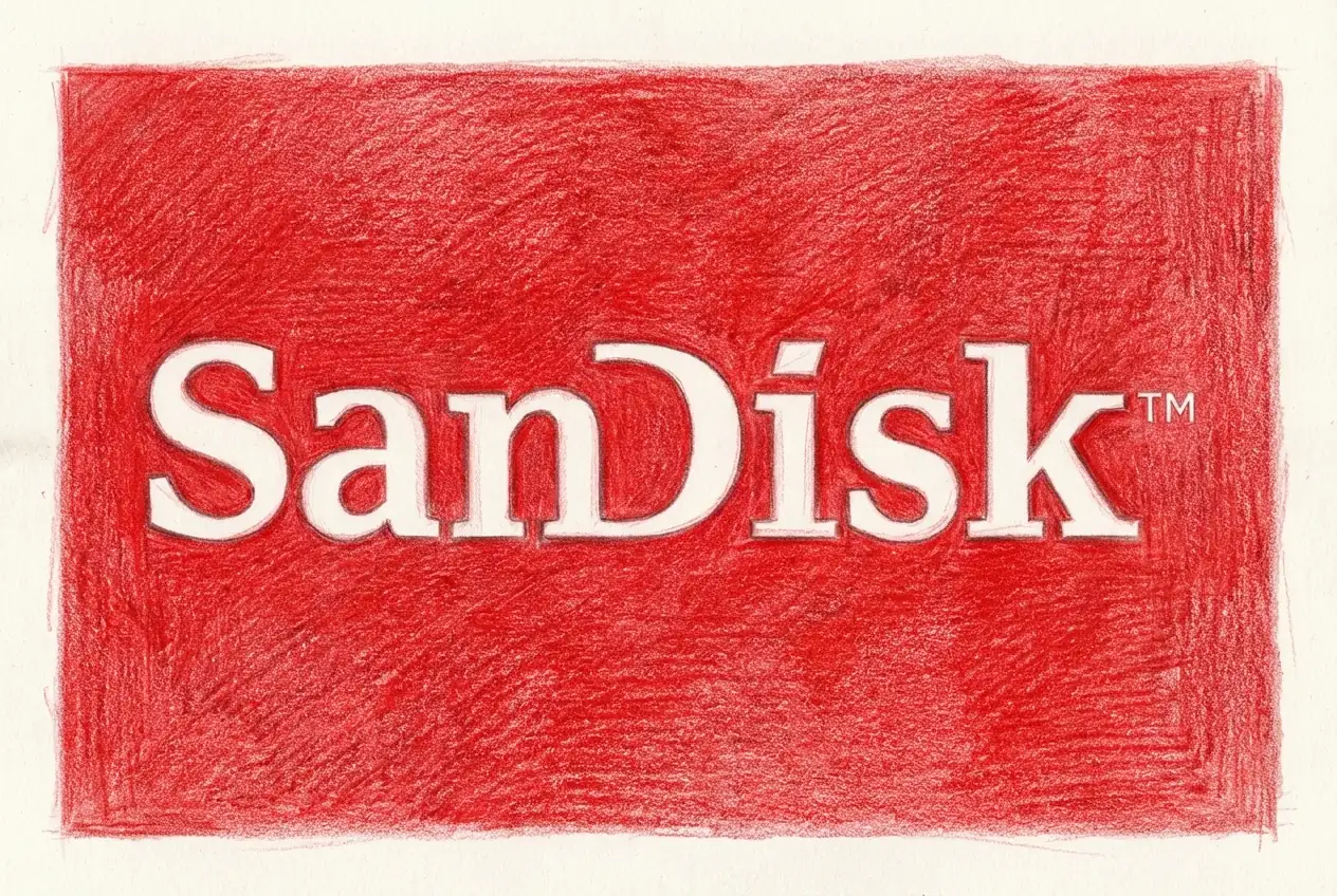 Sandisk Shares Slump 6.55% as Technical Consolidation Meets Trade Uncertainty