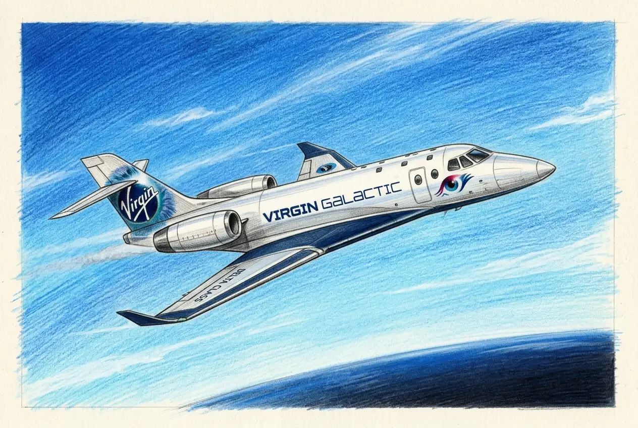 Virgin Galactic Prepares for 2026 Commercial Service with New Delta Class Fleet
